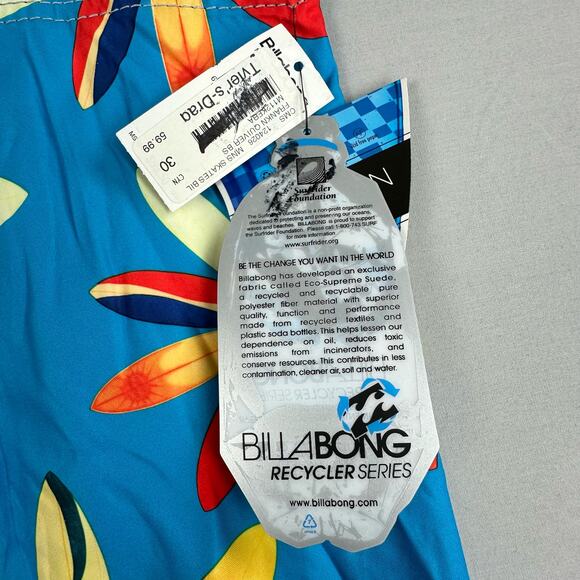 Billabong Men’s Frankn Quiver Board Shorts Size 30 Donavon Frankenreiter - Picture 8 of 10